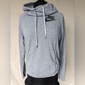 Grey Cowl Neck Nike Sweatshirt Size M